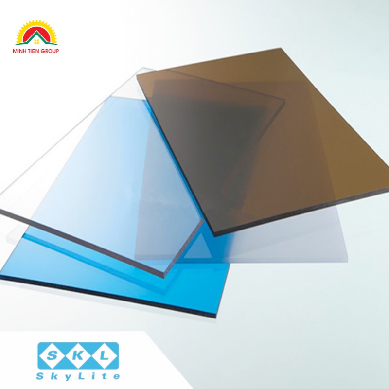 Mua tấm polycarbonate đặc 2.5mm Skylite cao cấp tại Minh Tiến Group