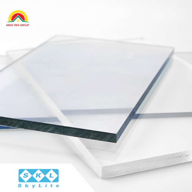 Ứng dụng của tấm polycarbonate đặc 2.5mm Skylite cao cấp