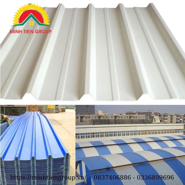 Ứng dụng của các tấm tôn nhựa PVC