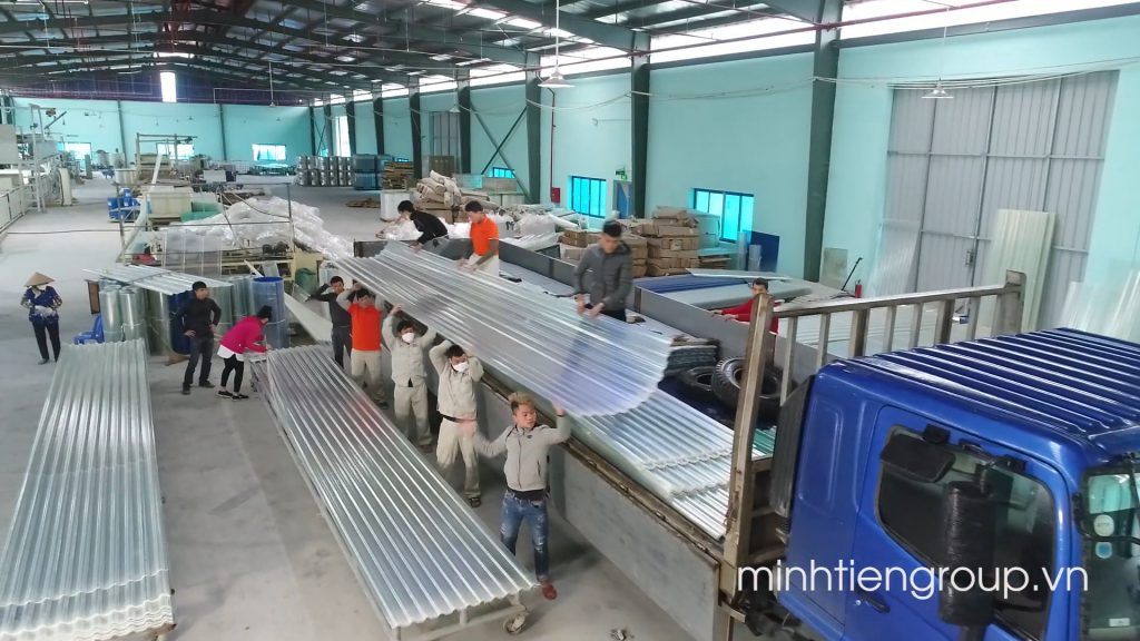 tấm lợp trần nhà Minh Tiến Group