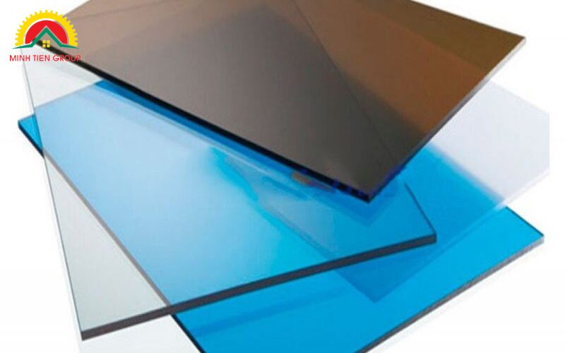 Tấm polycarbonate đặc 6mm Duralite được sử dụng nhiều hiện nay