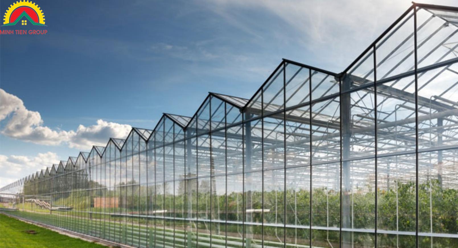 tấm polycarbonate và kính cường lực