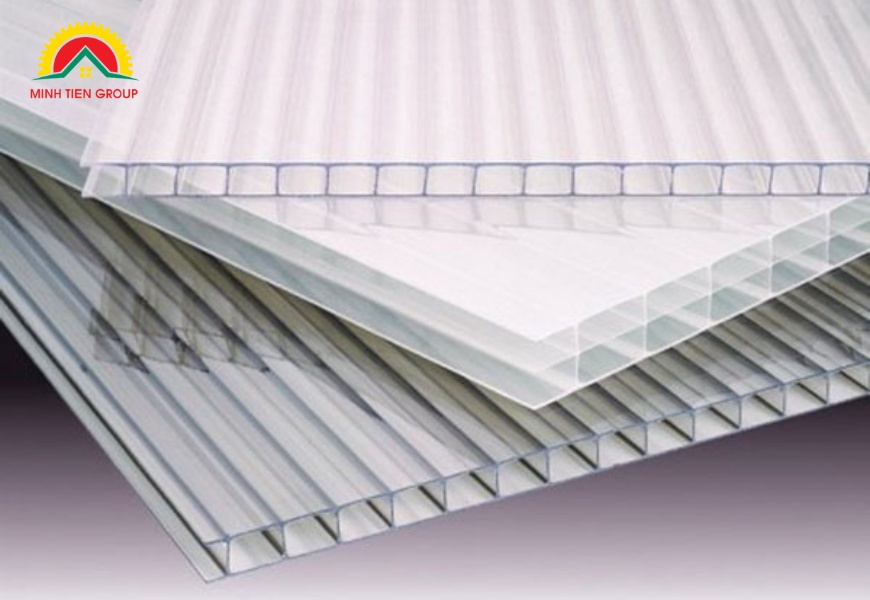 Tôn nhựa trong suốt Polycarbonate rỗng