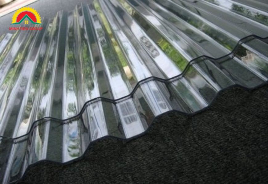 Tôn nhựa trong suốt Polycarbonate 9 sóng và 11 sóng