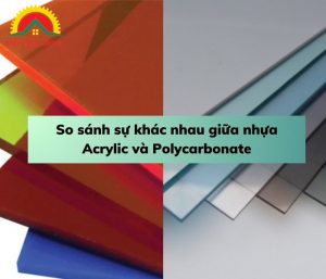 acrylic và polycarbonate