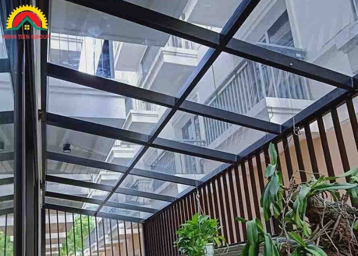 mái che biệt thự