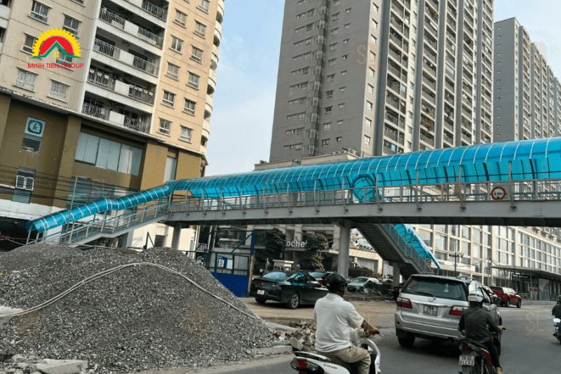 Dự án cầu đi bộ cầu Lê Văn Lương