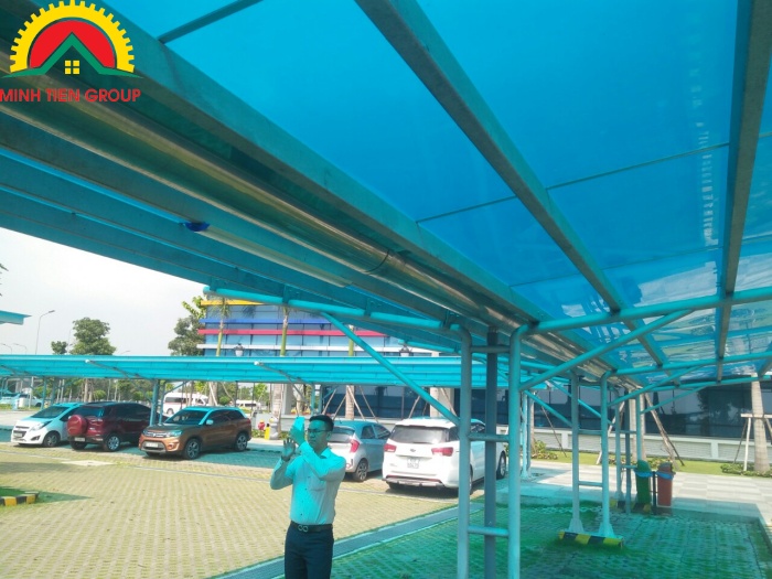 Công trình xây dựng hệ mái sáng nhà xe và Tầng hầm Bệnh Viện Nhi đồng 3 TP.HCM