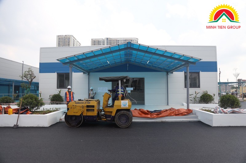 Thi công đúng tiến độ được giao