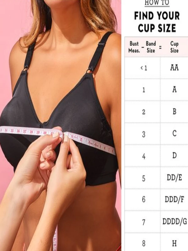 Hướng dẫn đo size áo ngực chính xác tại nhà.