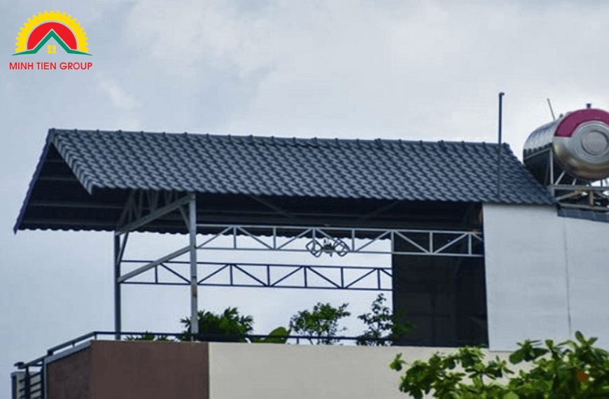làm mái che sân thượng có phải xin phép không