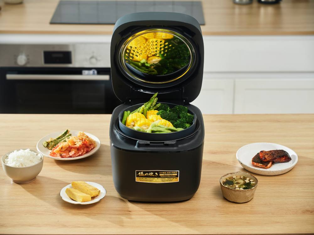 Nồi cơm điện tử cao tần Zojirushi NW-QAQ18-BA - 1.8L - Màu Đen 9 Nhiều chức năng nấu: cơm trắng, nấu nhanh, nấu cháo, hấp, nấu chậm