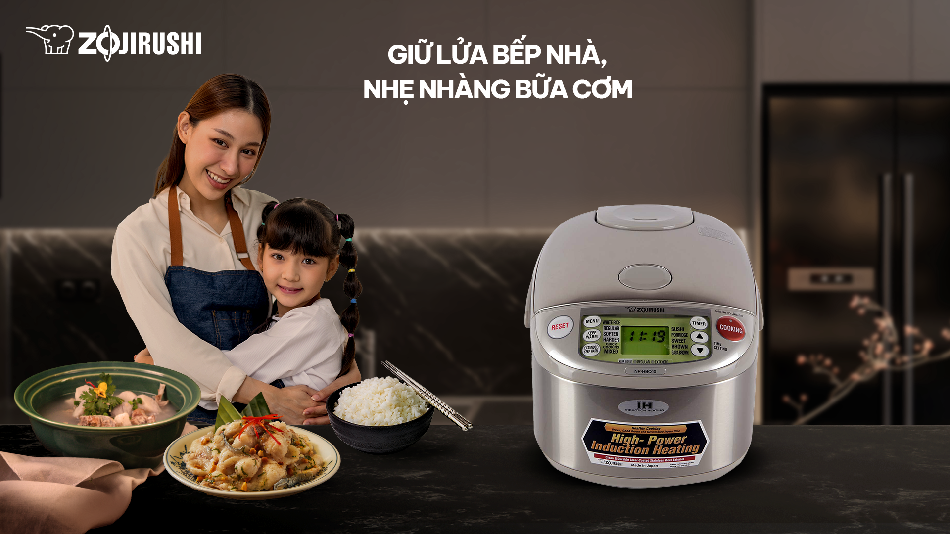 CƠM NGON MỖI NGÀY VỚI NỒI CAO TẦN ZOJIRUSHI – CHUẨN MỰC MỚI CỦA NGƯỜI NỘI TRỢ HIỆN ĐẠI 1 Hinh 1 bai 4