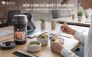 HỘP CƠM GIỮ NHIỆT SL-JAF14 – BIỂU TƯỢNG CỦA LỐI SỐNG CÁ NHÂN HÓA & BỀN VỮNG