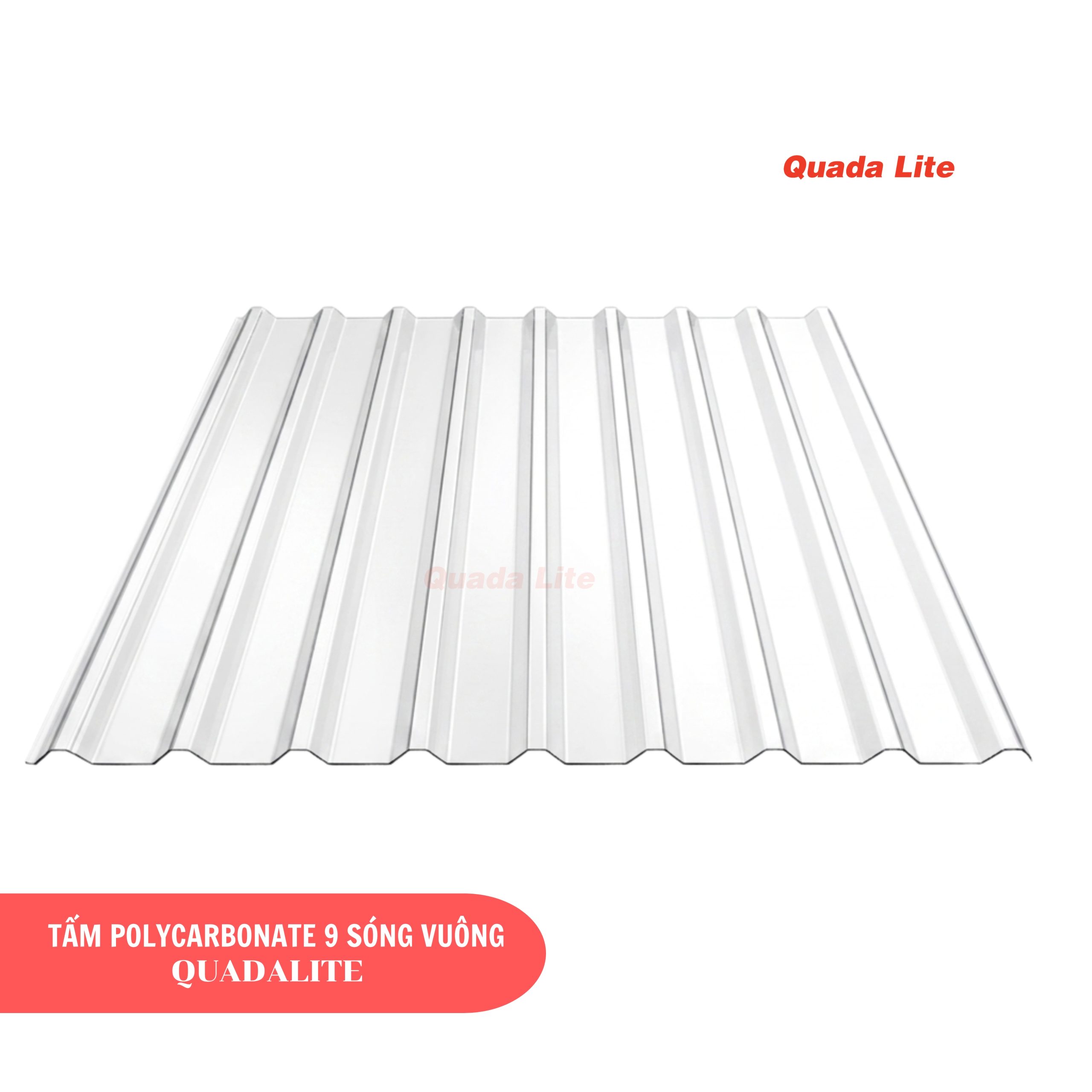 [Phổ thông] Tấm Polycarbonate 9 sóng