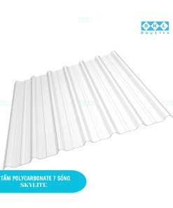 [Cao cấp] Tấm Polycarbonate 7 sóng
