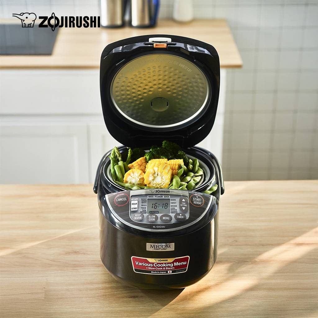 Chức năng hầm nhừ Slow Cook và hấp Steam đi kèm xửng hấp