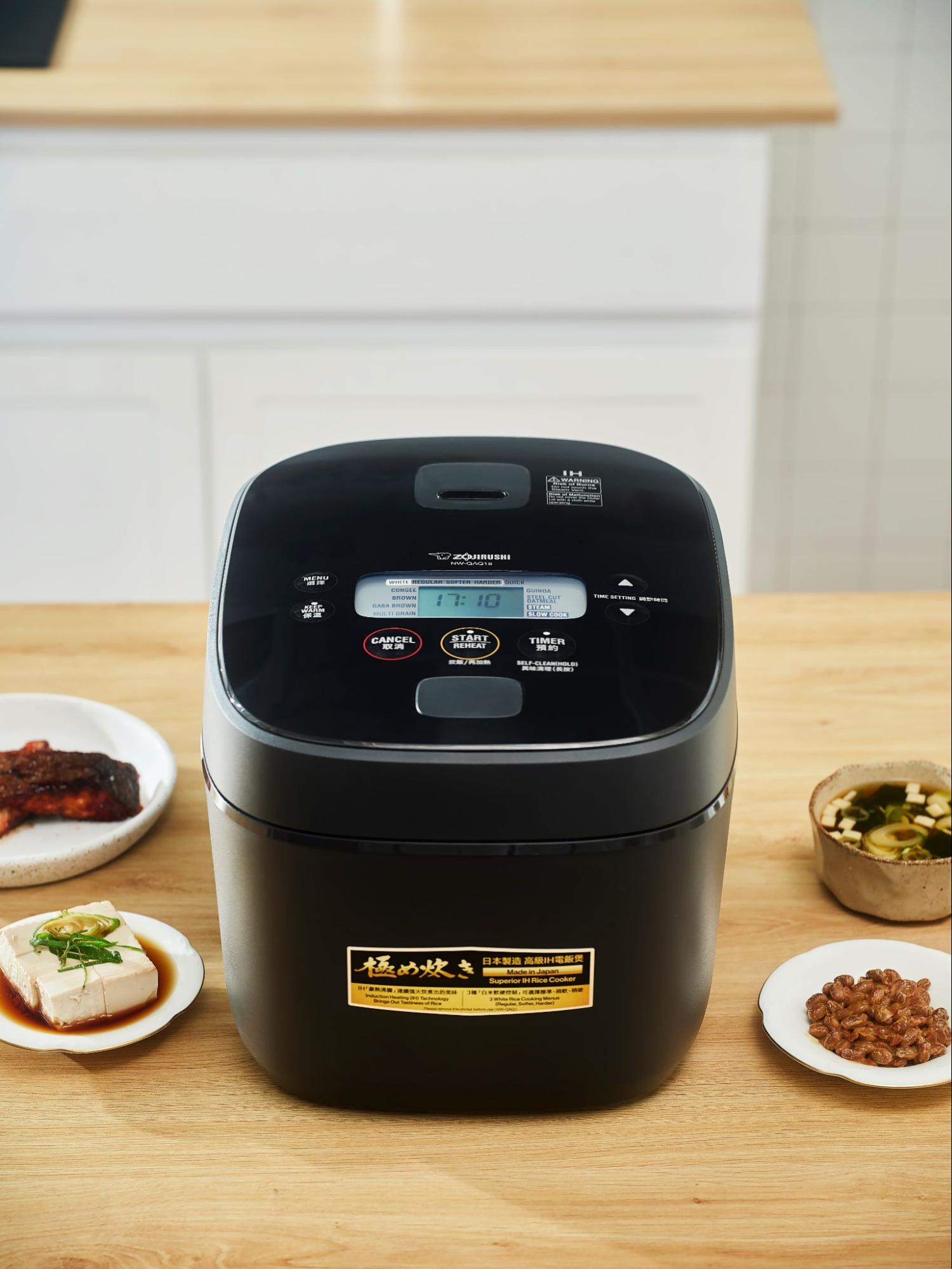 Nồi cơm điện tử cao tần Zojirushi NW-QAQ18-BA - 1.8L - Màu Đen