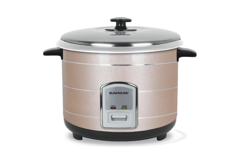 Nồi cơm nắp rời Sunhouse 1.2 lít SHD8105 với ưu điểm là dễ tìm phụ kiện thay thế