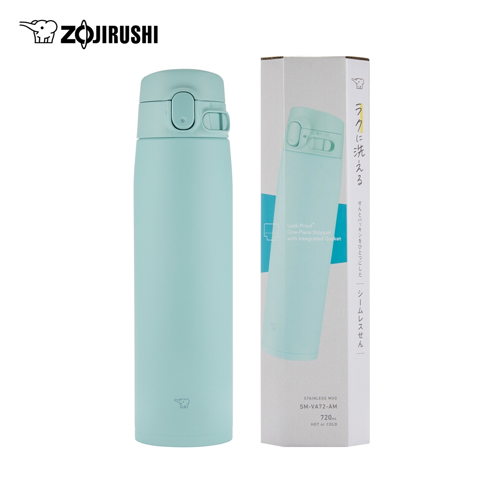 Bình giữ nhiệt nắp bật Zojirushi SM-VA72-AM – 0.72L – Màu Xanh Bạc Hà