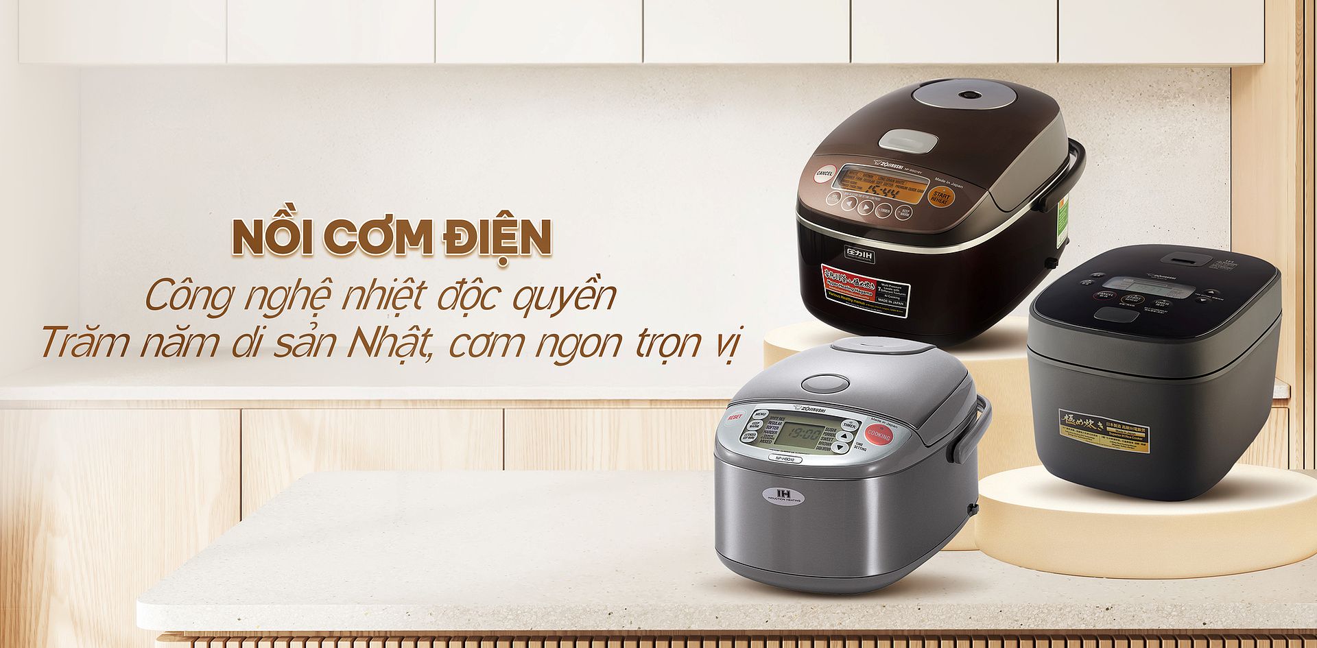 Nồi cơm điện Nhật Bản tốt nhất hiện nay, các tiêu chí quan trọng 12 Nồi cơm điện Zojirushi được phân phối chính hãng tại Việt Nam đều dùng điện áp 220 - 230V